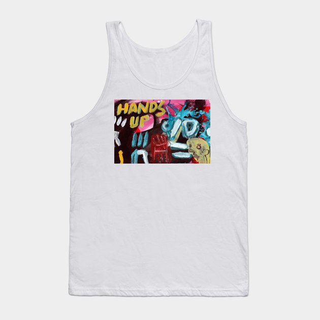 hands up Tank Top by Angel Rivas